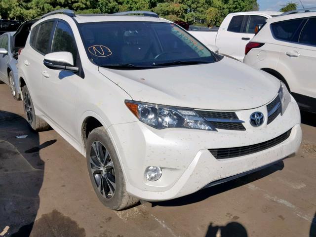 JTMDFREV0FD162396 - 2015 TOYOTA RAV4 LIMIT WHITE photo 1