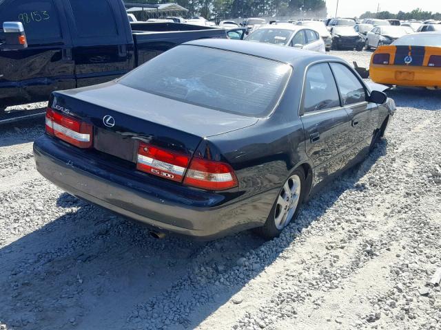 JT8BF28G915106650 - 2001 LEXUS ES 300 BLACK photo 4