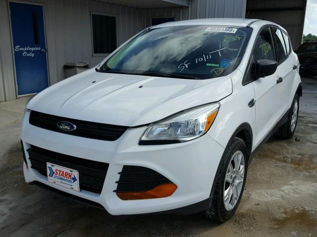 1FMCU0F70GUB00393 - 2016 FORD ESCAPE S WHITE photo 1