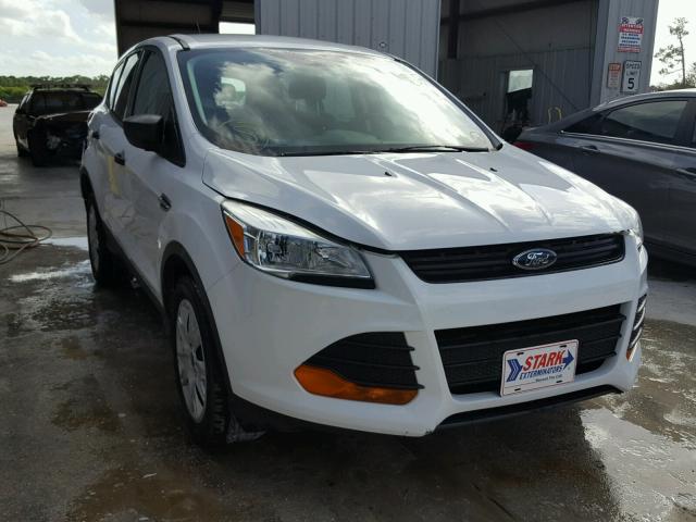 1FMCU0F70GUB00393 - 2016 FORD ESCAPE S WHITE photo 2