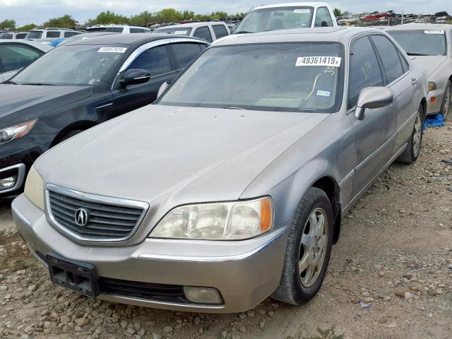 JH4KA96592C012385 - 2002 ACURA 3.5RL SILVER photo 2