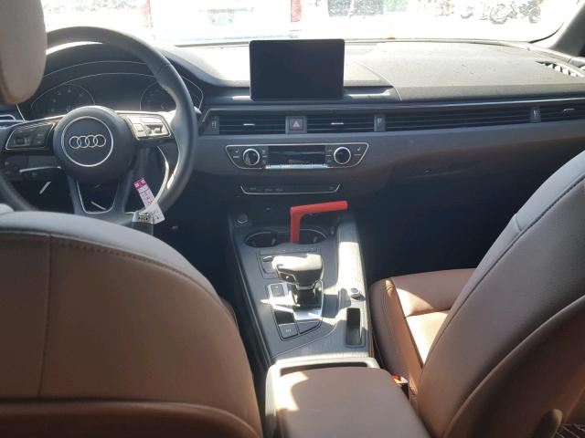 WAUKMAF43JN013677 - 2018 AUDI A4 ULTRA P BLACK photo 9