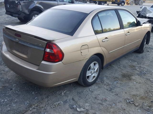 1G1ZT52815F202003 - 2005 CHEVROLET MALIBU LS BROWN photo 4