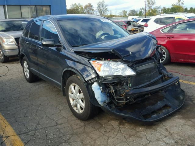 5J6RE48718L031912 - 2008 HONDA CR-V EXL BLACK photo 1