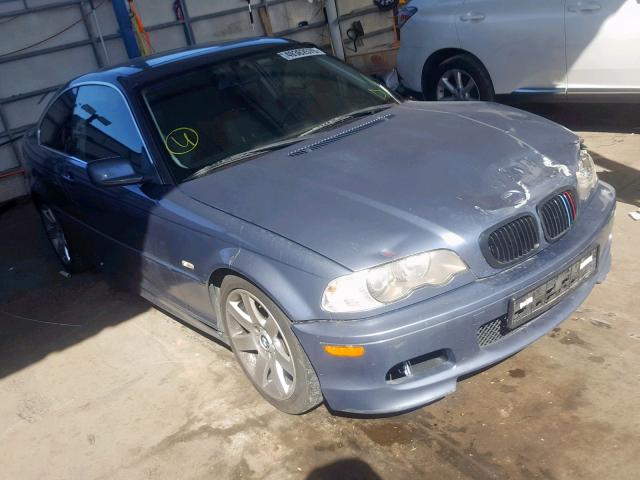 WBABN53462JU25934 - 2002 BMW 330 CI BLUE photo 1