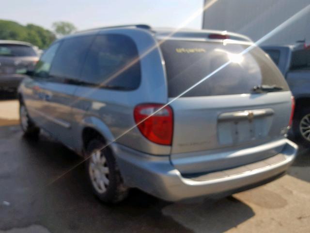 2A4GP54L56R861663 - 2006 CHRYSLER TOWN & COU BLUE photo 3