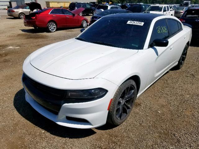 2C3CDXHG8GH133112 - 2016 DODGE CHARGER SX WHITE photo 2