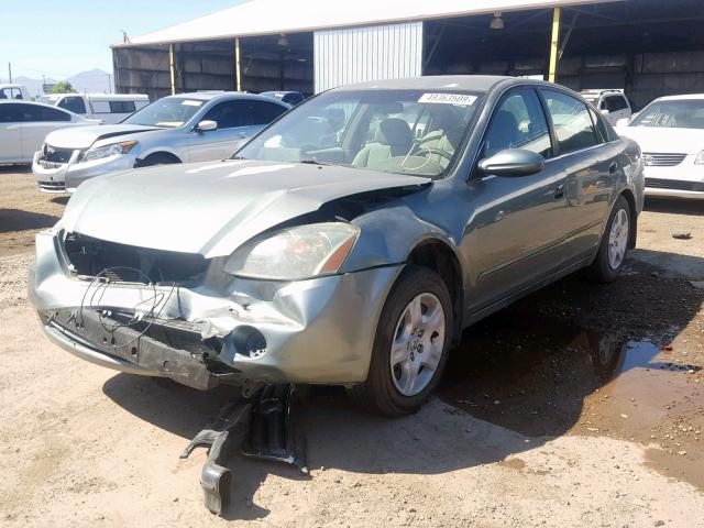 1N4AL11D94C142330 - 2004 NISSAN ALTIMA BAS GREEN photo 2