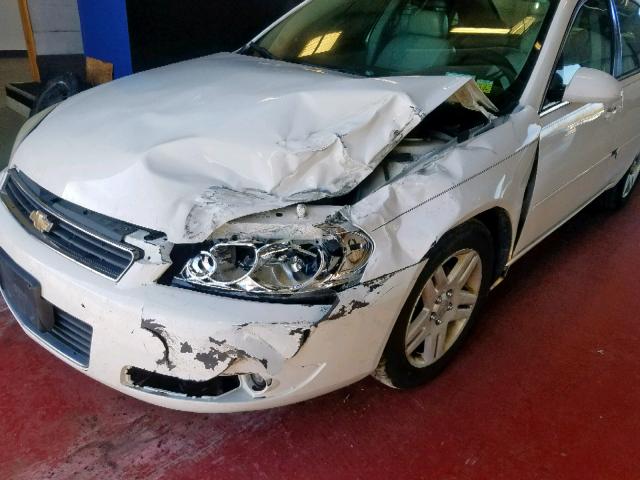 2G1WU581X69306333 - 2006 CHEVROLET IMPALA LTZ WHITE photo 9