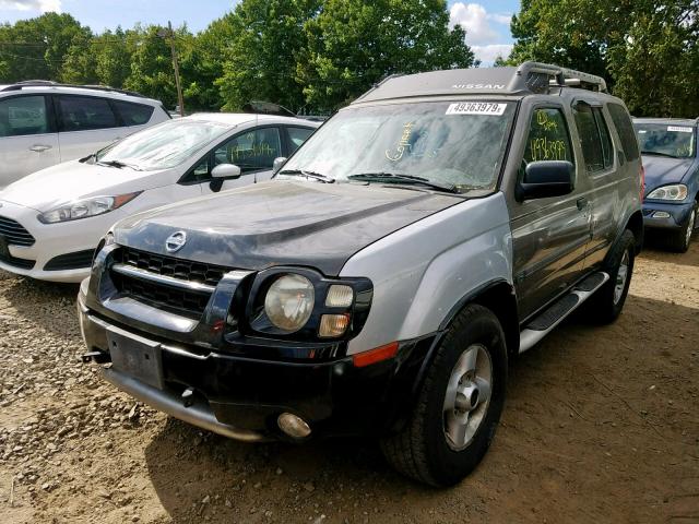 5N1ED28Y14C613177 - 2004 NISSAN XTERRA XE GRAY photo 2