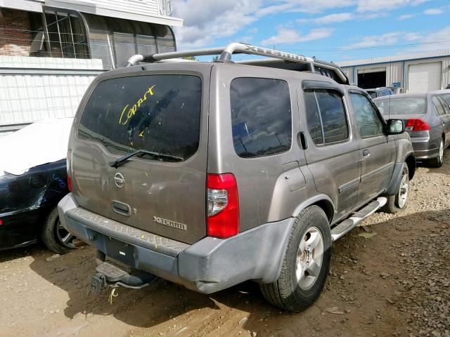 5N1ED28Y14C613177 - 2004 NISSAN XTERRA XE GRAY photo 4