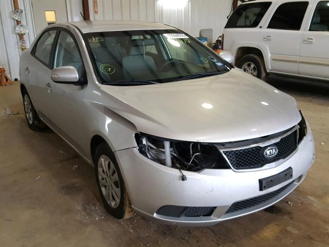 KNAFU4A2XA5848717 - 2010 KIA FORTE EX SILVER photo 1