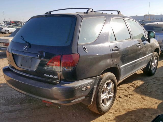 JT6GF10U7X0006644 - 1999 LEXUS RX 300 BLACK photo 4