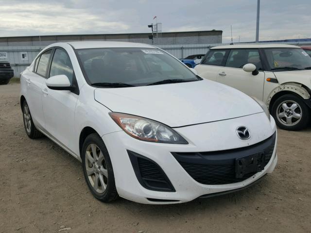 JM1BL1SF9A1295490 - 2010 MAZDA 3 I WHITE photo 1