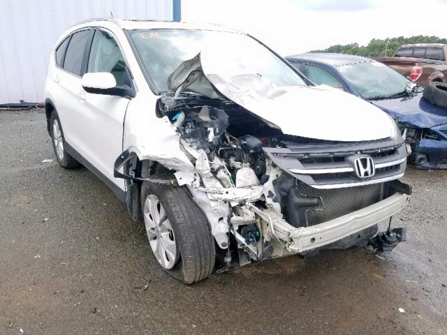 5J6RM3H70CL038999 - 2012 HONDA CR-V EXL WHITE photo 1