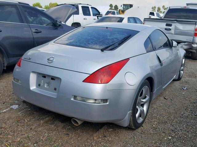 JN1BZ34D08M701853 - 2008 NISSAN 350Z COUPE SILVER photo 4