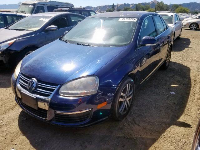 3VWRF71K66M709548 - 2006 VOLKSWAGEN JETTA 2.5 BLUE photo 2