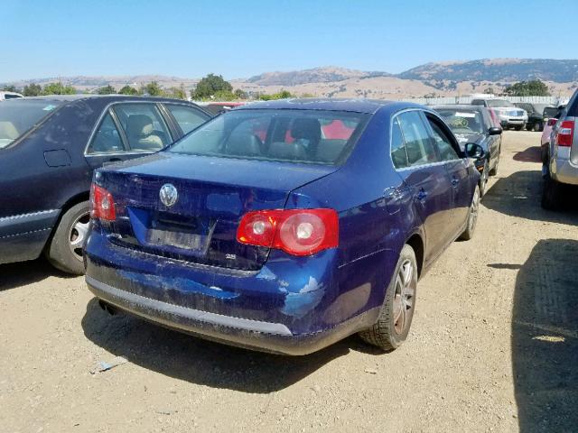 3VWRF71K66M709548 - 2006 VOLKSWAGEN JETTA 2.5 BLUE photo 4