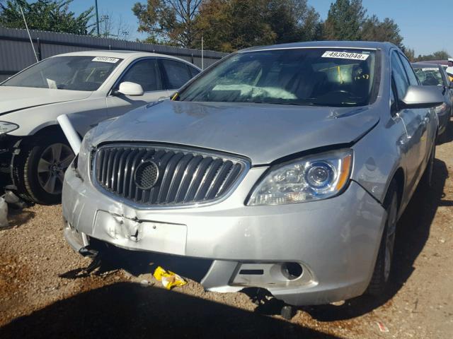 1G4PP5SK3D4135053 - 2013 BUICK VERANO SILVER photo 9