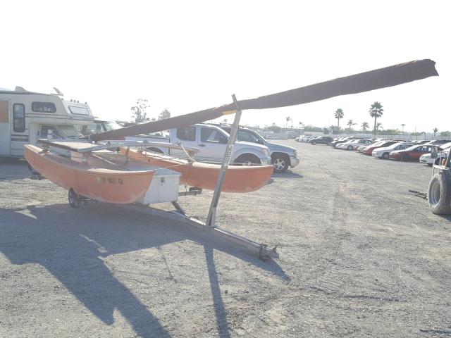 00000CCMF6165M78B - 1978 HOBI SAILBOAT ORANGE photo 1