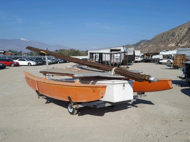 00000CCMF6165M78B - 1978 HOBI SAILBOAT ORANGE photo 3