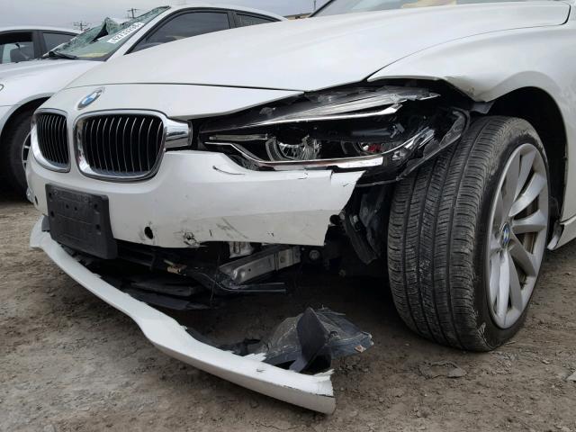 WBA8F1C56GK438497 - 2016 BMW 328 D WHITE photo 9