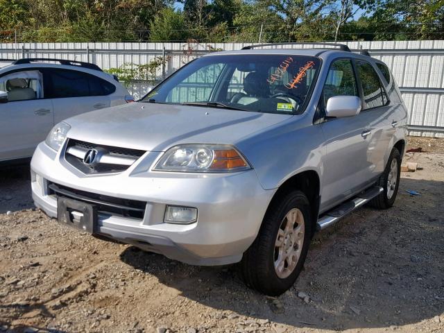 2HNYD186X4H541588 - 2004 ACURA MDX TOURIN SILVER photo 2