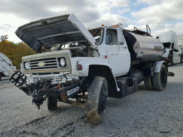 1GBM7D1E0GV112412 - 1986 CHEVROLET C6500 C7D0 WHITE photo 2