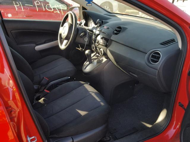 JM1DE1KZXE0186142 - 2014 MAZDA MAZDA2 SPO 红色 照片 5