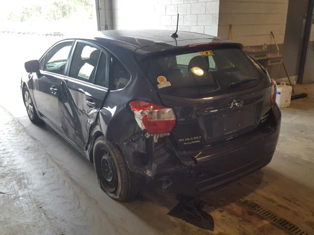 JF1GPAA63E8244243 - 2014 SUBARU IMPREZA BA GRAY photo 3