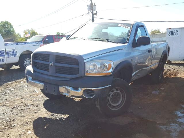 3D7KS26C16G246565 - 2006 DODGE RAM 2500 S ვერცხლისფერი ფოტო 2