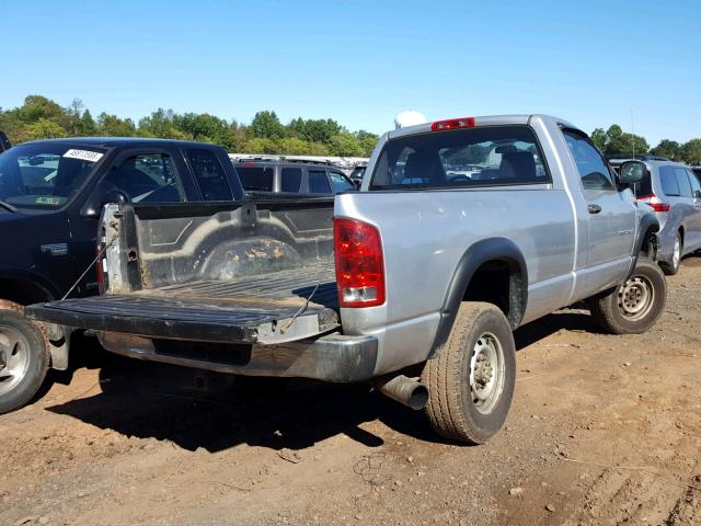 3D7KS26C16G246565 - 2006 DODGE RAM 2500 S ვერცხლისფერი ფოტო 4