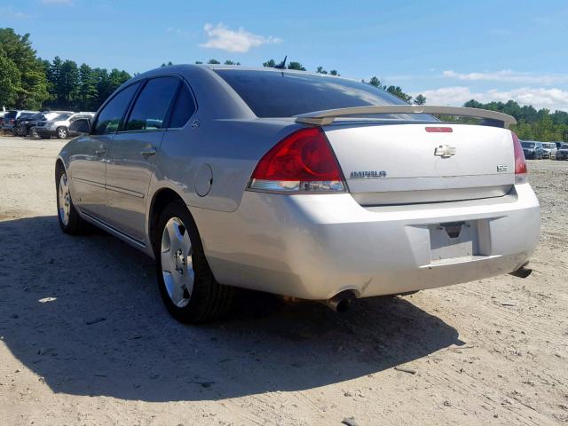 2G1WD58C779141019 - 2007 CHEVROLET IMPALA SUP Gümüş foto 3
