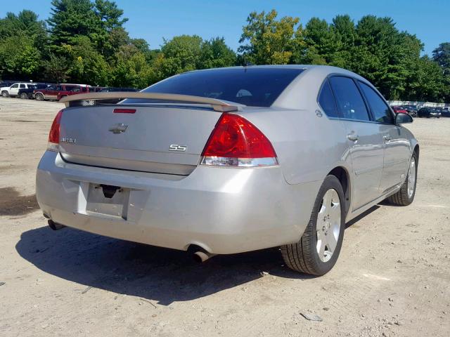 2G1WD58C779141019 - 2007 CHEVROLET IMPALA SUP Gümüş foto 4