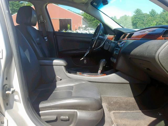 2G1WD58C779141019 - 2007 CHEVROLET IMPALA SUP Gümüş foto 5