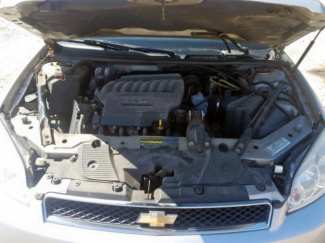2G1WD58C779141019 - 2007 CHEVROLET IMPALA SUP Gümüş foto 7
