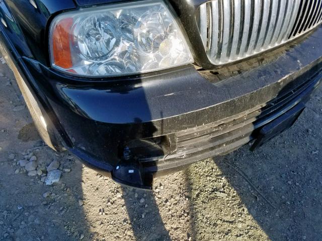 5LMFU28526LJ27830 - 2006 LINCOLN NAVIGATOR BLACK photo 9