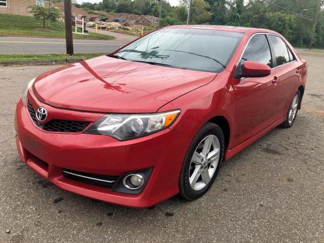 4T1BF1FK8CU550092 - 2012 TOYOTA CAMRY BASE RED photo 2