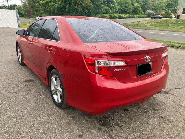 4T1BF1FK8CU550092 - 2012 TOYOTA CAMRY BASE RED photo 4