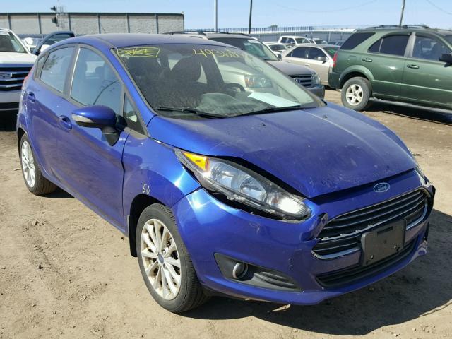 3FADP4EJ7EM136349 - 2014 FORD FIESTA SE BLUE photo 1