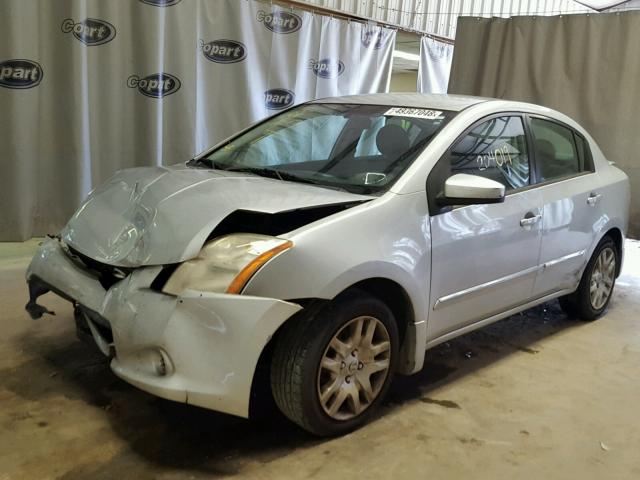 3N1AB6AP5BL677874 - 2011 NISSAN SENTRA 2.0 SILVER photo 2