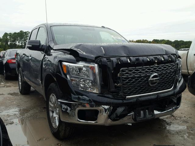 1N6AA1EJXHN517035 - 2017 NISSAN TITAN S BLACK photo 1