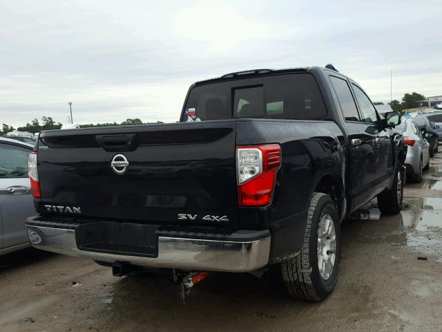 1N6AA1EJXHN517035 - 2017 NISSAN TITAN S BLACK photo 4