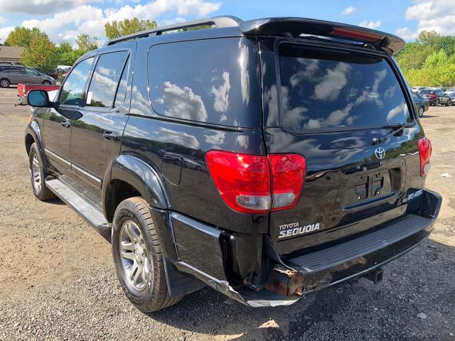 5TDBT48A97S291996 - 2007 TOYOTA SEQUOIA LI BLACK photo 4