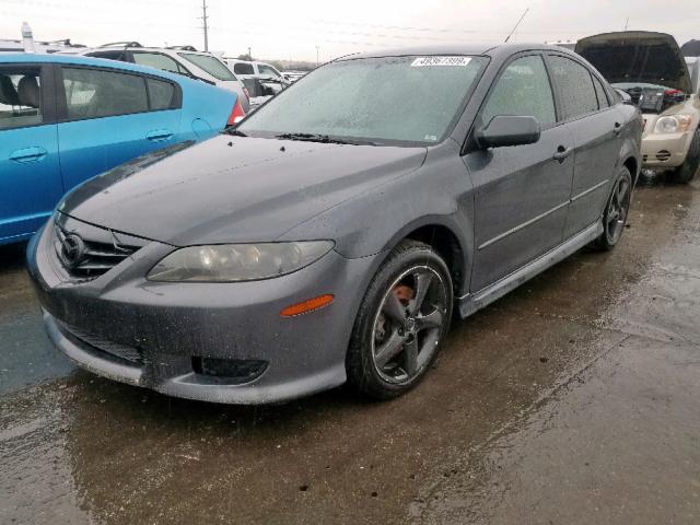 1YVHP84C255M42882 - 2005 MAZDA 6 I SILVER photo 2