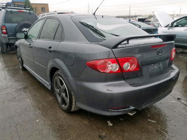 1YVHP84C255M42882 - 2005 MAZDA 6 I SILVER photo 3