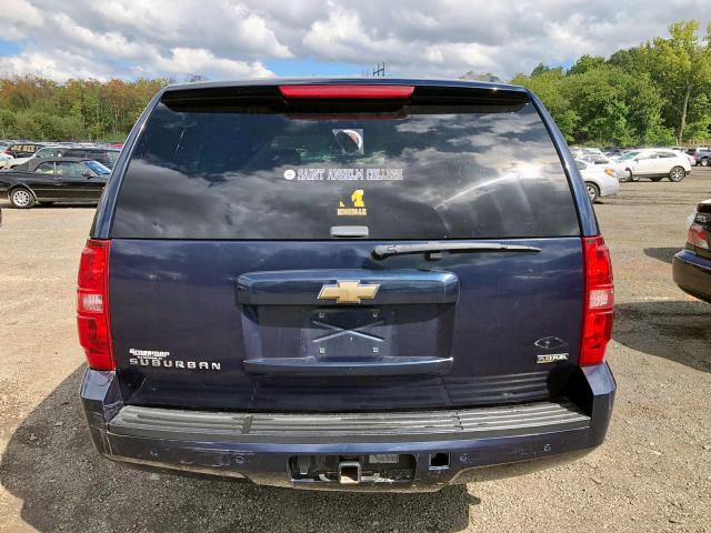 1GNFK26319R272669 - 2009 CHEVROLET SUBURBAN K BLUE photo 10