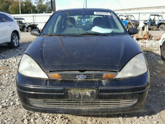 1FAFP33P71W314233 - 2001 FORD FOCUS LX BLACK photo 9