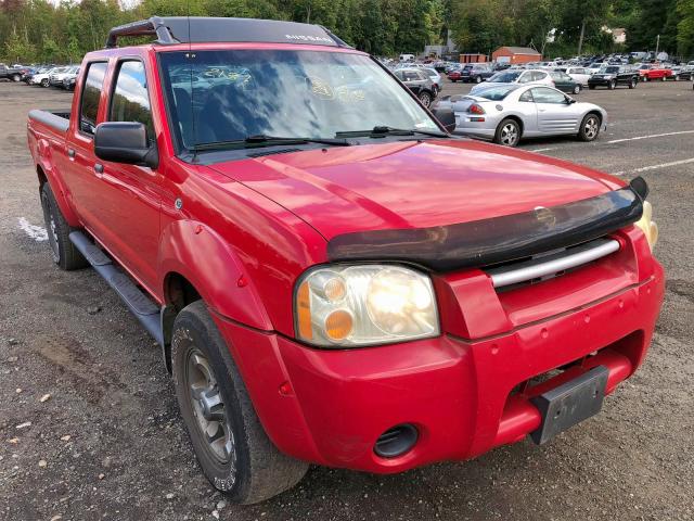 1N6ED29Y23C468746 - 2003 NISSAN FRONTIER C RED photo 1