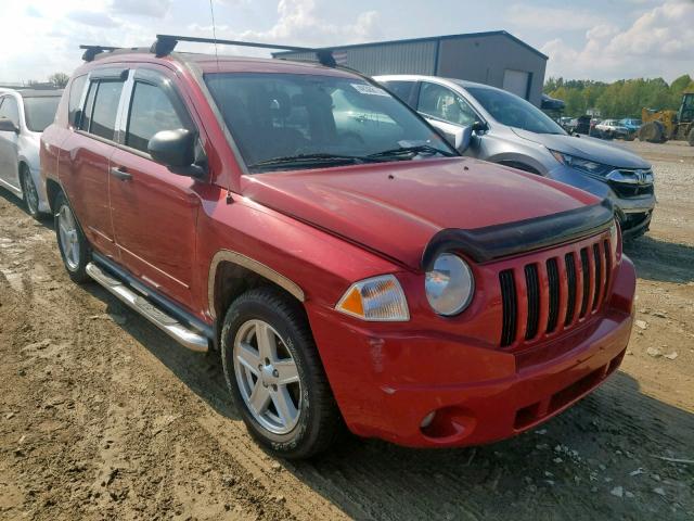 1J8FT47W68D557866 - 2008 JEEP COMPASS SP RED photo 1